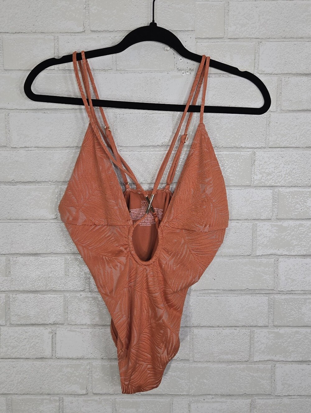 Victoria's Secret Archives Sexy Straps Plunge One-Piece Swimsuit - Picture 2 of 13
